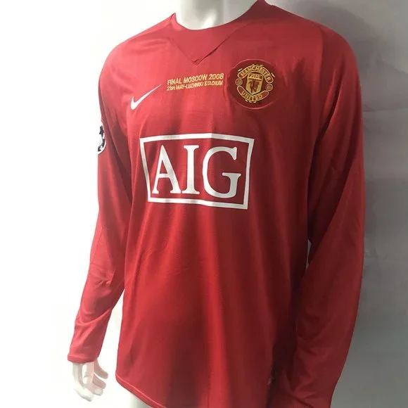 Shirts | 2082009 Manchester United Ronaldo 7 Champions League Home